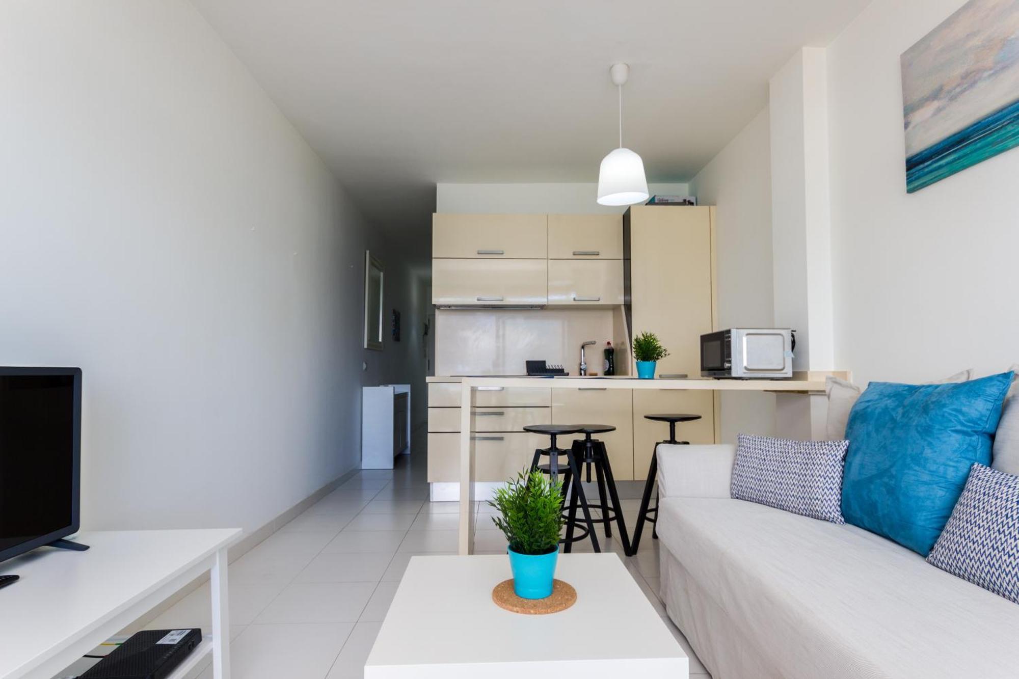 לאס פאלמס דה גראן קנאריה Blue Vista Apartment מראה חיצוני תמונה